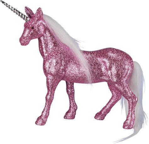 Standing Glitter Unicorn Pink 6