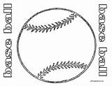 Coloring Pages Ball Sports Kids Baseball Printable Boys Clipart Balls Color Gif Bat Printables Easy Template Library Choose Board Collection sketch template