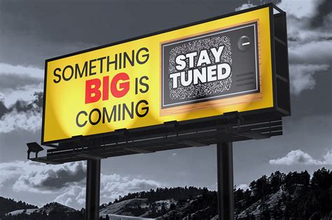 Billboard Teaser Campaigns