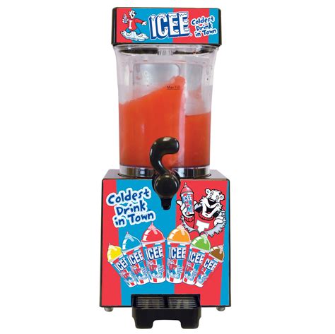 Iscream Genuine Icee Brand Counter Top Sized Icee At Home Slushie Maker