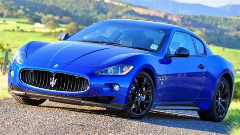 Wallpaper Id Maserati Granturismo P Blue Car Grand