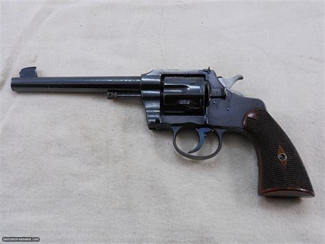 Colt First Series Officers Model Target Revolver 1905 Production