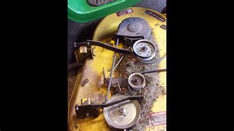 How To Replace The Belt On A John Deere L108 Step By Step Diagram Guide
