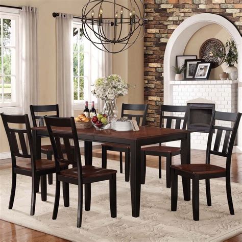 You won't have to worry about getting new furniture that matches the old every few years, as. TRIBECCA HOME Eli Rustic Two-tone Mission Extending Dining ...