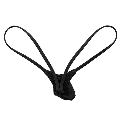 Buy Yonghs Mens Low Rise Bulge Pouch Backless G String Thongs T Back