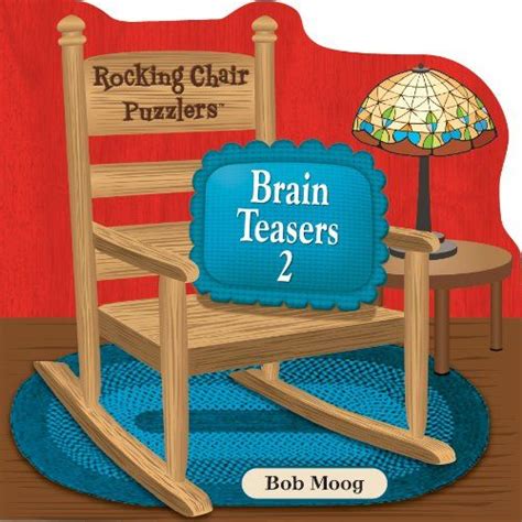 Spinner Books For Adults Rocking Chair Puzzlers Brain Teasers 2