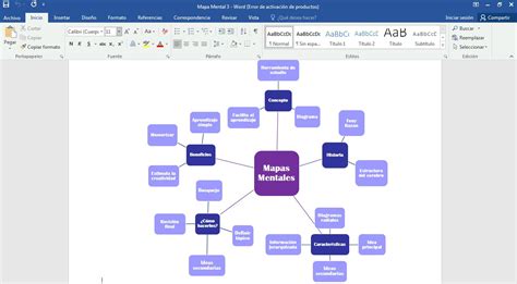 Cómo Elaborar un Mapa Mental en Microsoft Word Tu Gimnasia Cerebral