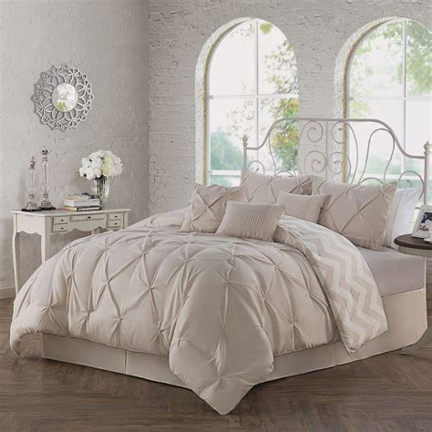 2019 black friday / cyber monday comforter sets deals and updates. Avondale Manor Ella Pinch Pleat Comforter Set in 2020 ...