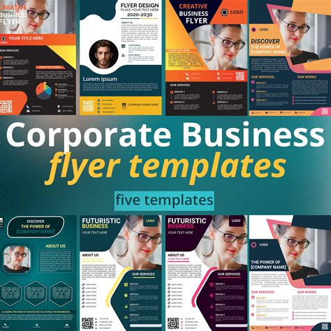 Business Conference Flyer Design Templates Masterbundles