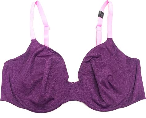 Victorias Secret Underwire Unlined Semi Demi Soft Bra 38d Purple At