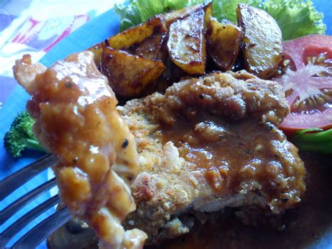 Grilled chicken chop.complete set, tutorial penuh.perapan, black pepper sos, mash potato & gravy. Menu: Resepi Mudah Chicken Chop