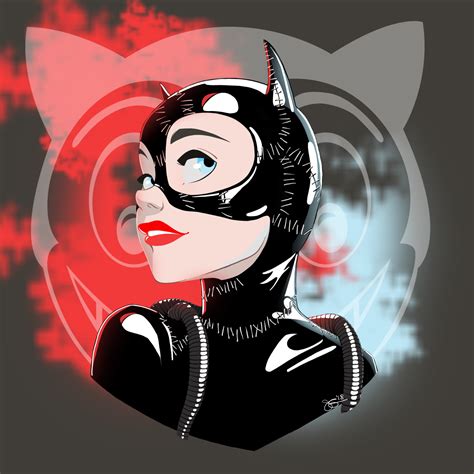Catwoman Print Shelby Goelz