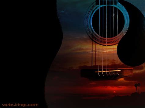 Guitar Sunset Country Guitar Hd Wallpaper Pxfuel