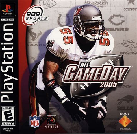 Nfl Gameday 2005 Cover Or Packaging Material Mobygames