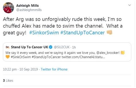 Sink Or Swim S James Argent Faces Backlash Over Alex Brooker Comments Metro News