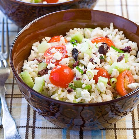 Greek Rice Salad Cook S Country