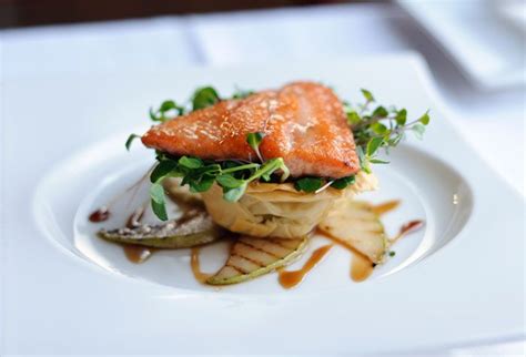 Salmon Fine Dining Gourmet Recipes Artisan Food Fine Food
