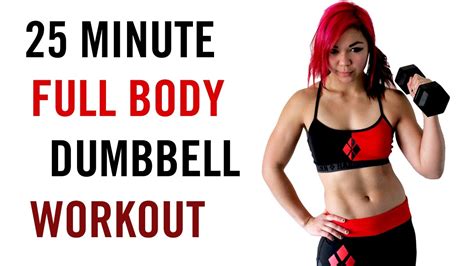 Minute Killer Full Body Dumbbell Hiit Workout Youtube
