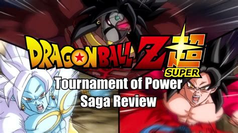 Dragon Ball Z Super Review Tournament Of Power Saga Youtube