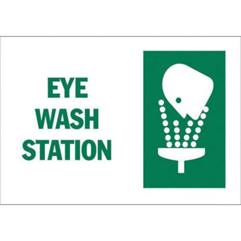 Boric acid eye wash, an antiseptic commonly used in commercial artificial tears and eyewash products, may be found in an emergency eye wash station. Airgas