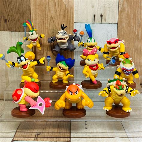 Furuta Nintendo Super Mario Chocolate Egg Figure Koopalings And 4 Set Of