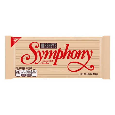 Hersheys Symphony Milk Chocolate Extra Large Bar Shop Candy At H E B