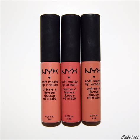 Nyx Cosmetics Soft Matte Lip Creams Review And Swatches