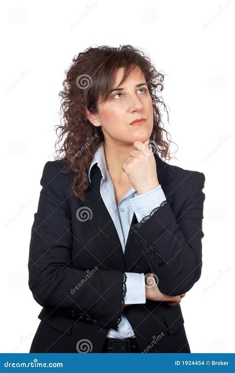 Worried Business Woman Stock Photo Image Of Hand Happy 1924454
