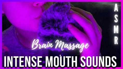 asmr sensitive mouth sounds 👄 brain massage trigger words and soft kisses youtube