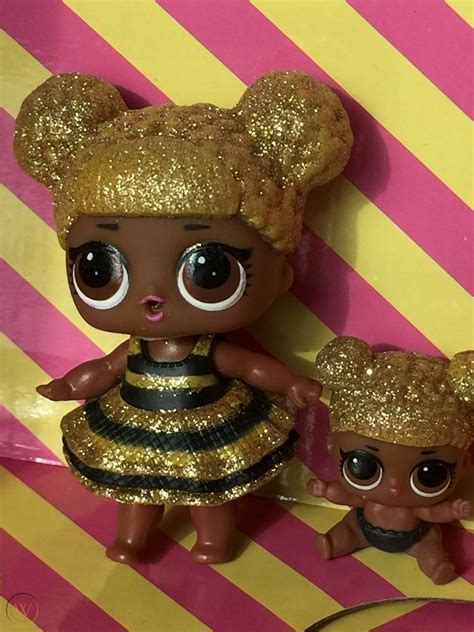 Lol Surprise Dolls Series 1 Queen Bee And Lil Queen Bee Opened