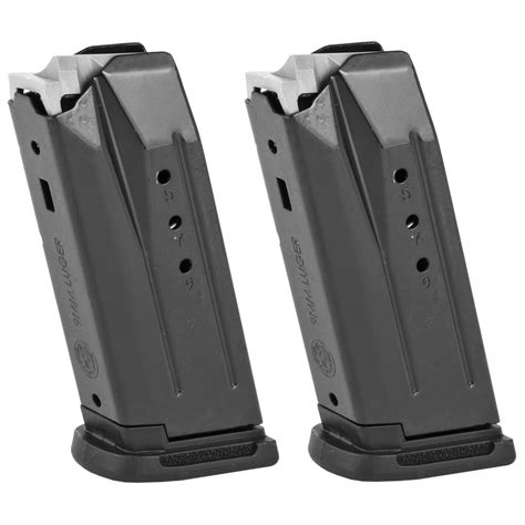 Magazine Ruger Security 9 Compact 9mm 10rd 2pk 4shooters