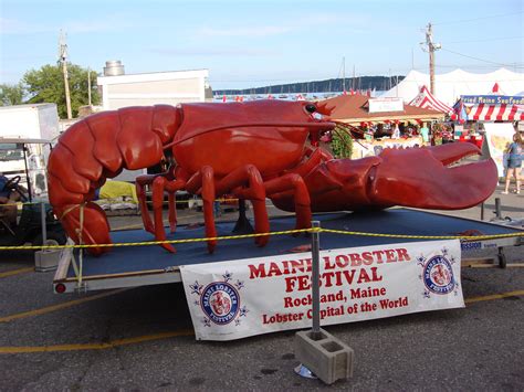 Rockland Me Lobster Fest Lobster Fest Maine Seafood Maine Lobster