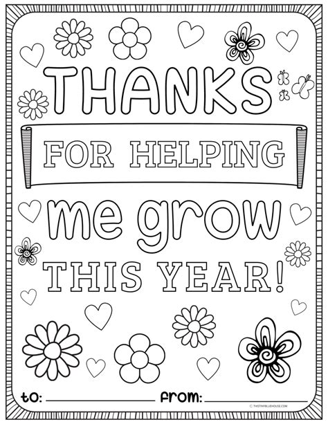 Teacher Appreciation Week Coloring Pages Coloring Home