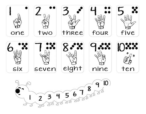 Number And Alphabet Sign Language Charts 101 Activity