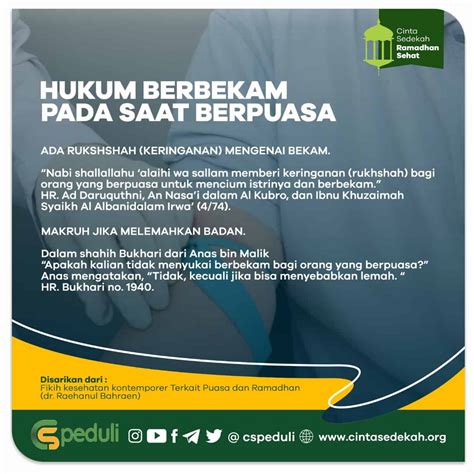 Hukum Berbekam Pada Saat Berpuasa Yayasan Cinta Sedekah