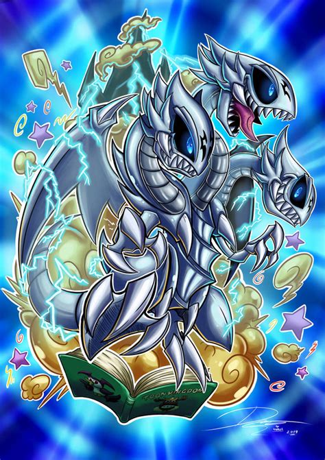 Blue Eyes Toon Ultimate Dragon By Kraus Illustration On Deviantart