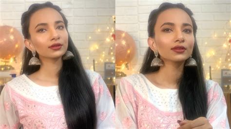 Eid Makeup Tutorial 2020 Glowing Skin Look Youtube