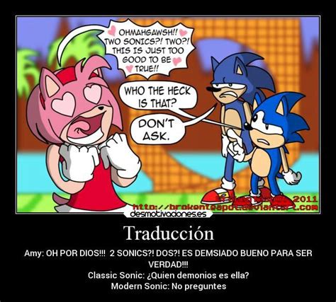 Desmotivaciones Sonic The Hedgehog Español Amino
