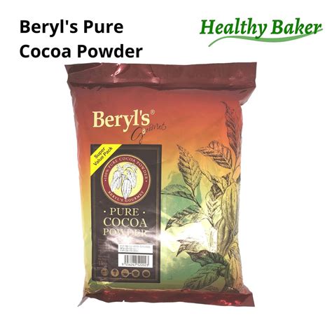 100% natural cocoa beans powder food grade cocoa powder malaysia iso certification organic cocoa powder with free sample. BERYL'S PURE COCOA POWDER(SUPER VALUE PACK) beryls 1KG ...