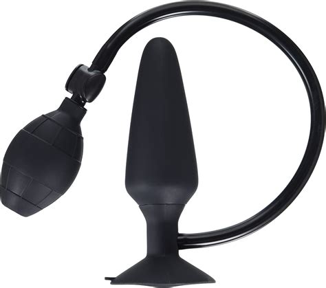 colt 2x large black pumper inflatable butt plug uk health and personal care
