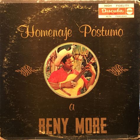 Beny More Homenaje Póstumo A Beny More Vinyl Discogs