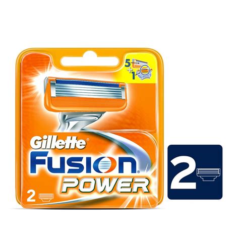 gillette fusion power shaving razor cartridges 2 s