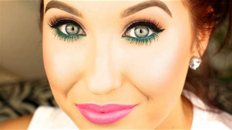 Pop Of Color Makeup Tutorial Spring 2014 Youtube