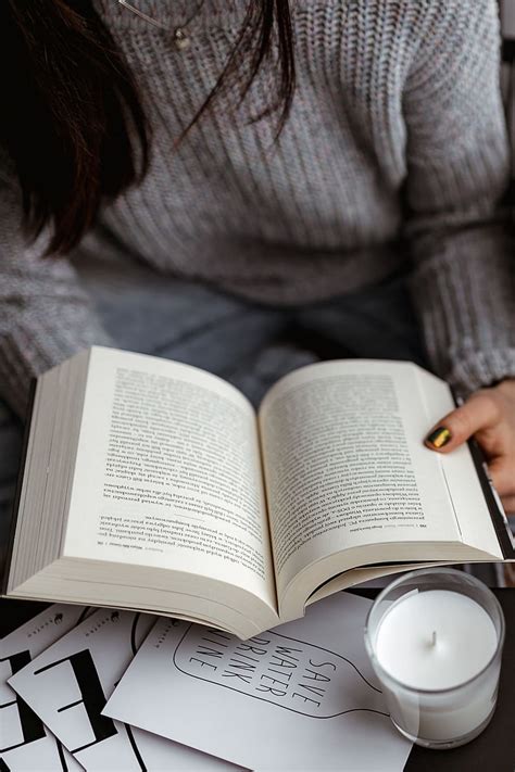 Hd Wallpaper A Woman In A Sweater Reads A Book Reading Reader