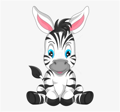 Free Png Download Cute Zebra Cartoon Clipart Png Photo Baby Zebra