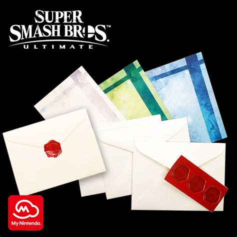 Super Smash Bros Ultimate Greeting Card Inspired By The Invitation