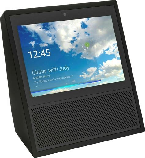Used Amazon Echo Show 1st Gen Speaker Black Mw46wb G1 Buy Best
