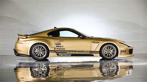 Infamous V12 Toyota Supra Can Hit 220 Mph Is A Gold Widebody God