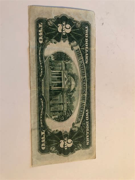 1928 G Series 2 Dollar Red Seal Note Nice Early Ww1 Era Bill