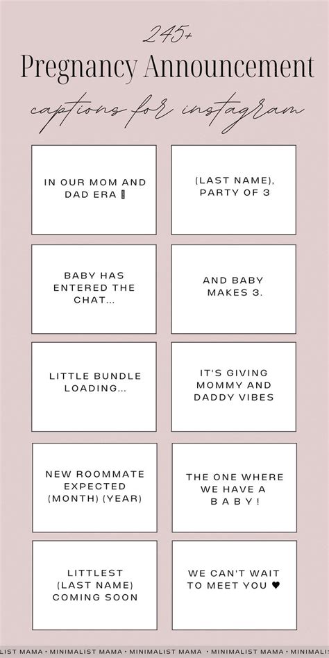 195 Precious Pregnancy Announcement Captions For Social Media